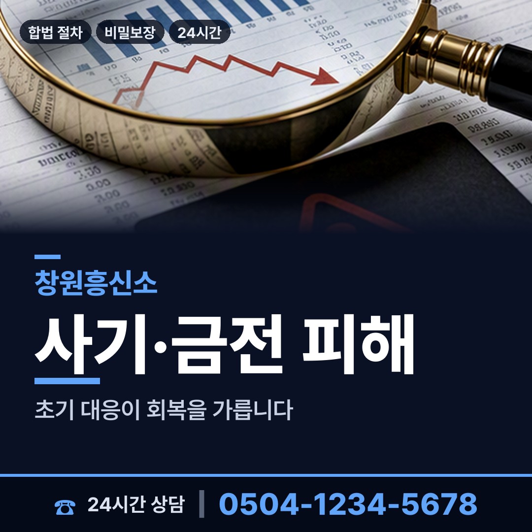 창원 병암동 주말조사 상담 안내